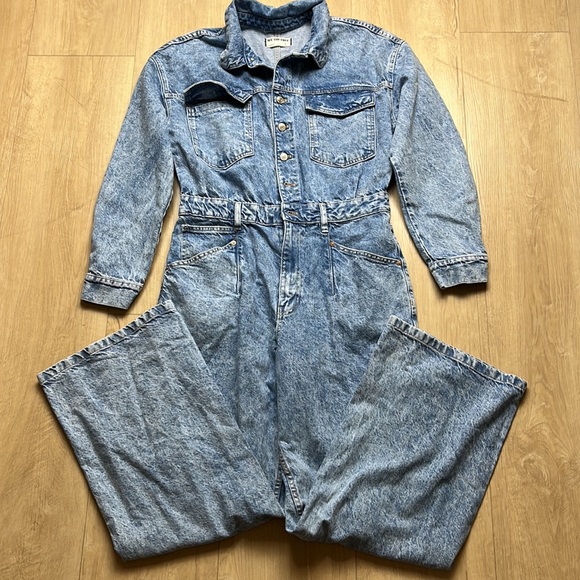 NEW! FREE PEOPLE × We The Free Touch The Sky One Piece Size LARGE 1057 - Picture 4 of 7